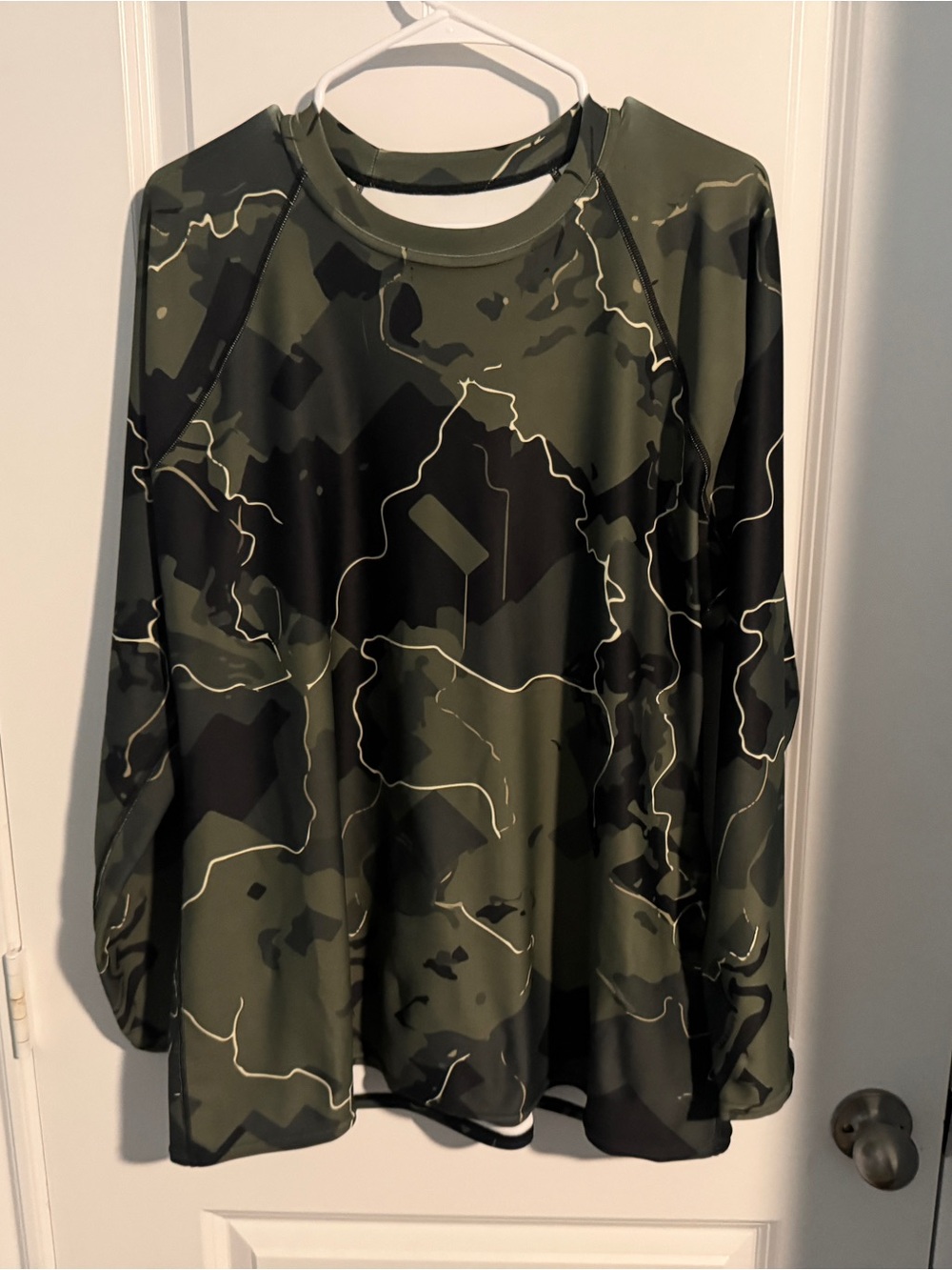 Embattled Cyberpunk Style Camo Airsoft|Paintball Long Sleeve Jersey XXL